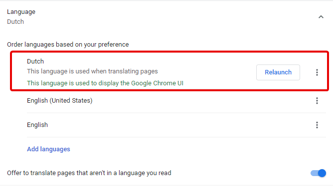 Cara menampilkan Google Chrome di langkah bahasa pilihan Anda 4