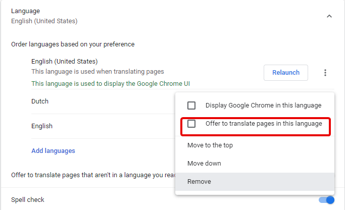 Cara menampilkan Google Chrome dalam bahasa pilihan Anda langkah 4-1
