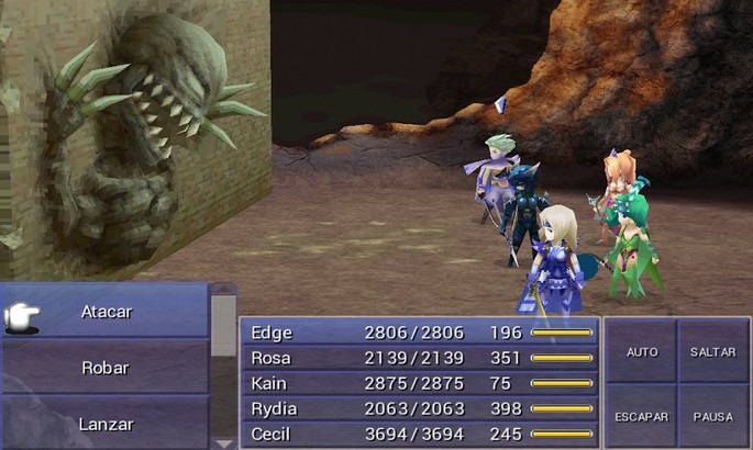 Final Fantasy IV - Game Android tanpa Internet