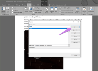 Ubah Ukuran Semua Gambar Di Microsoft Word 7