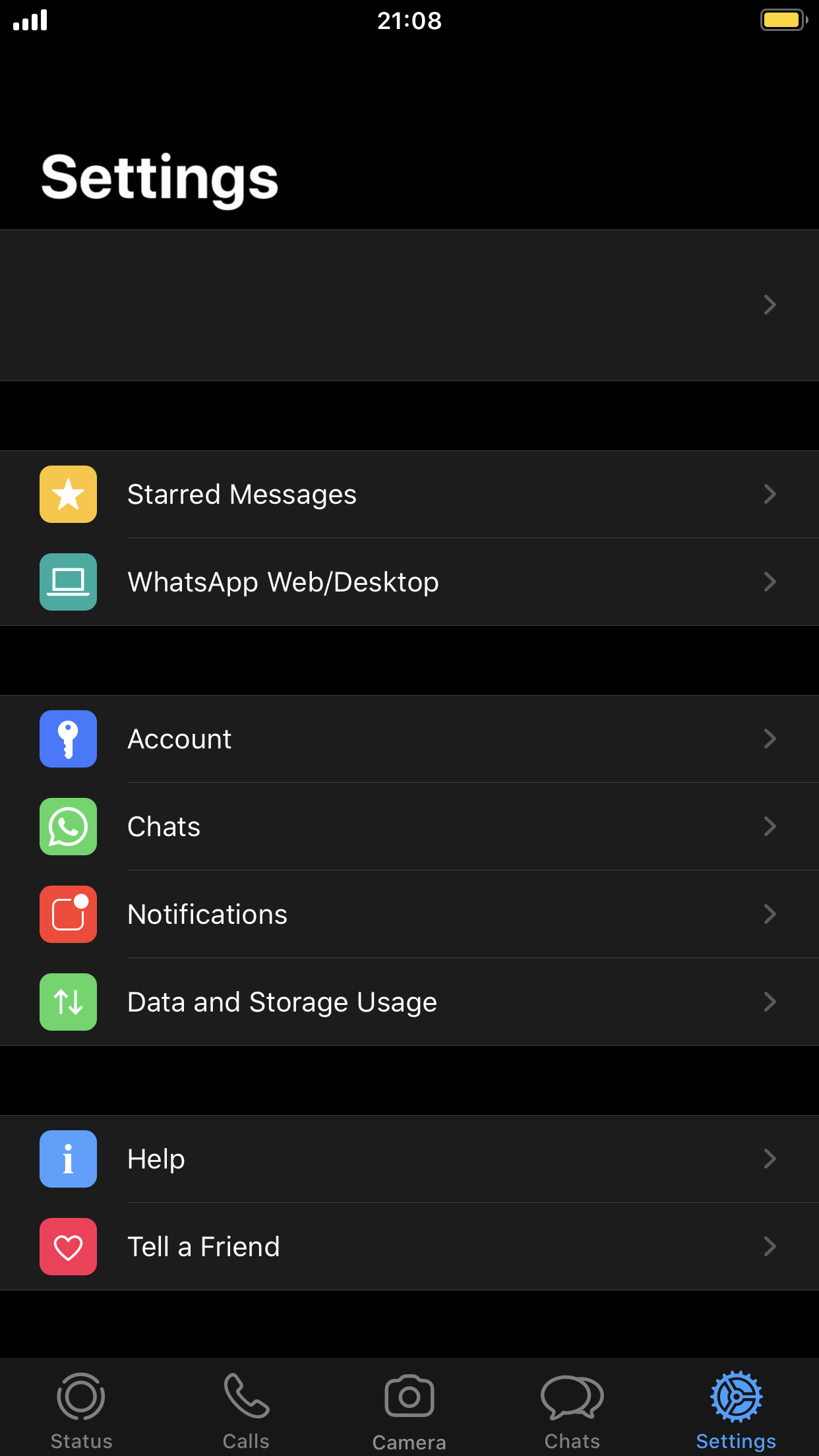 WhatsApp Messenger beta para iOS 2.20.30.25: ¿qué hay de nuevo? 6"width =" 60% "class =" aligncenter size-full wp-image-6429