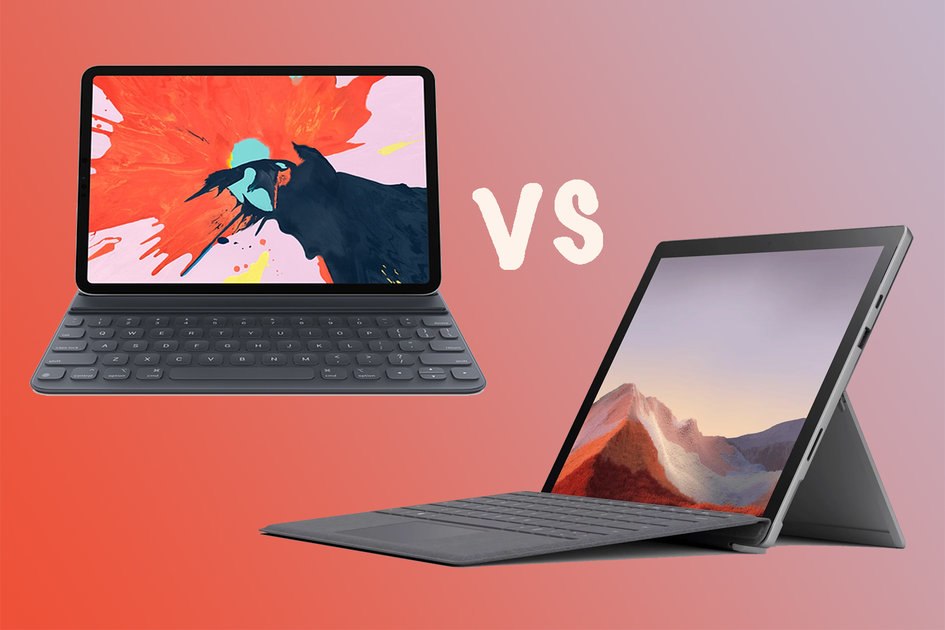 Microsoft Surface Pro 7 vs Apple iPad Pro 12.9: Apa bedanya?