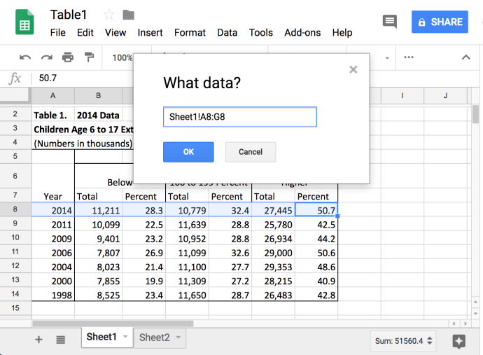 Cara Menghubungkan Data ke Tab Lain di Google Sheets 4
