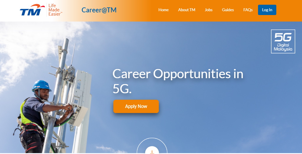 TM đang tìm kiếm nhiều chuyên gia 5G như công ty kích hoạt mạng 5G tại trụ sở chính 1