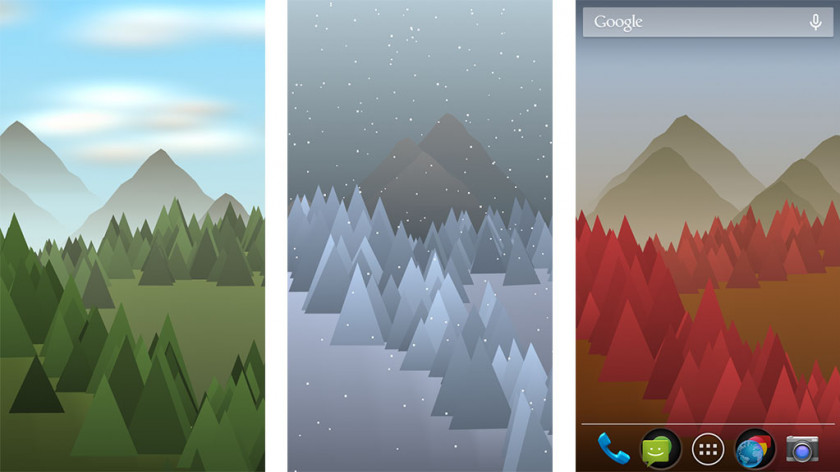 Forest Live Wallpaper: el mejor fondo de pantalla en vivo para Android 