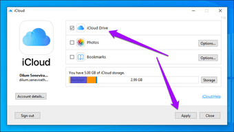 I Cloud Drive Ubah Lokasi Folder Windows 8