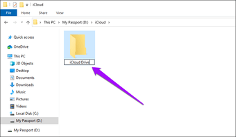 I Cloud Drive Ubah Lokasi Folder Windows 4