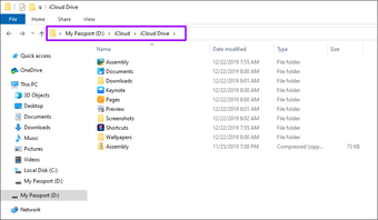 I Cloud Drive Ubah Lokasi Folder Windows 10