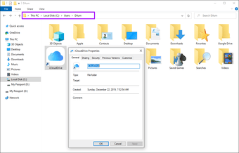 I Cloud Drive Ubah Lokasi Folder Windows 9