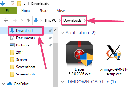Cara mengatur folder default berbeda untuk file Downloads & Media Windows