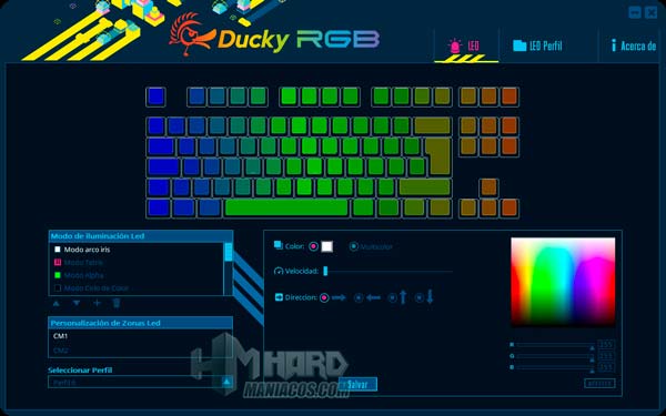 Review Ducky ONE 2 TKL 21. Keyboard RGB