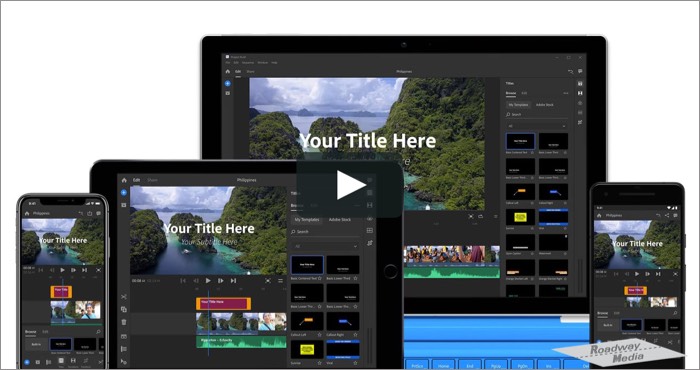 Perangkat Lunak Penyuntingan Video Adobe Premiere Rush untuk Mac