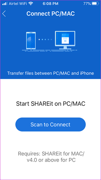Transfer file dari i OS ke PC menggunakan Wi Fi 2