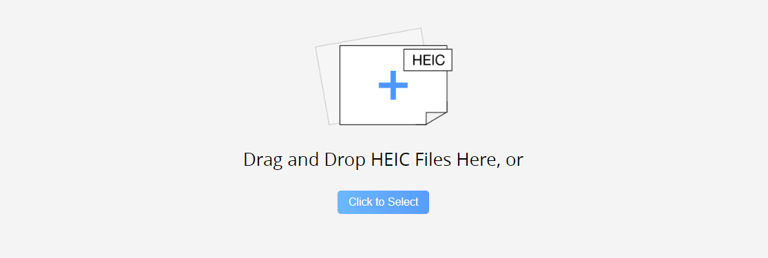 seret dan taruh file HEIC