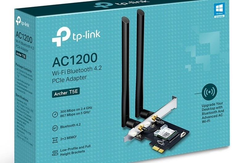 TP-Link memperkenalkan Archer T5E, adaptor barunya untuk menghadirkan konektivitas WiFi dan Bluetooth ke desktop Anda