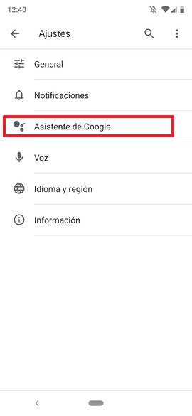 Pengaturan Google Assistant / 
