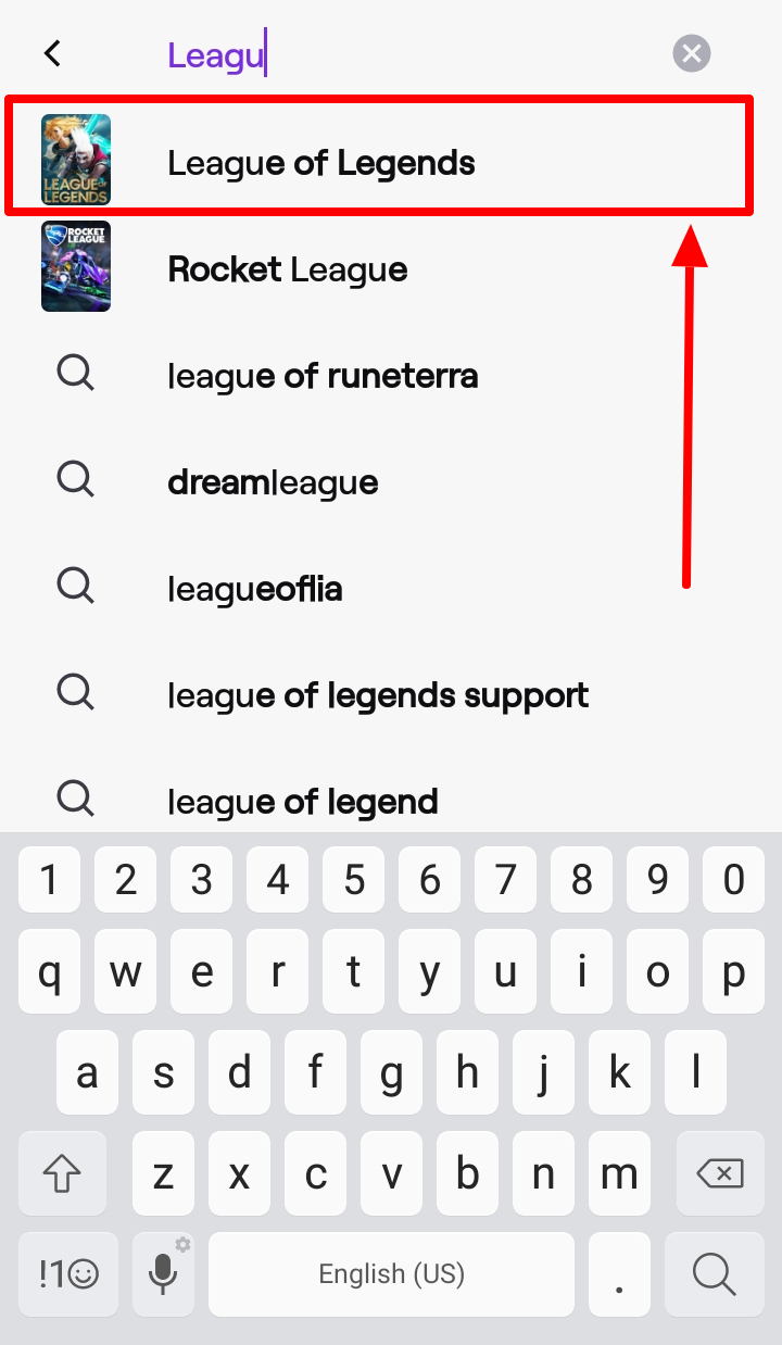 Bagaimana Menonton League of Legends di Android - Menonton Menggunakan Twitch - Langkah 5.2