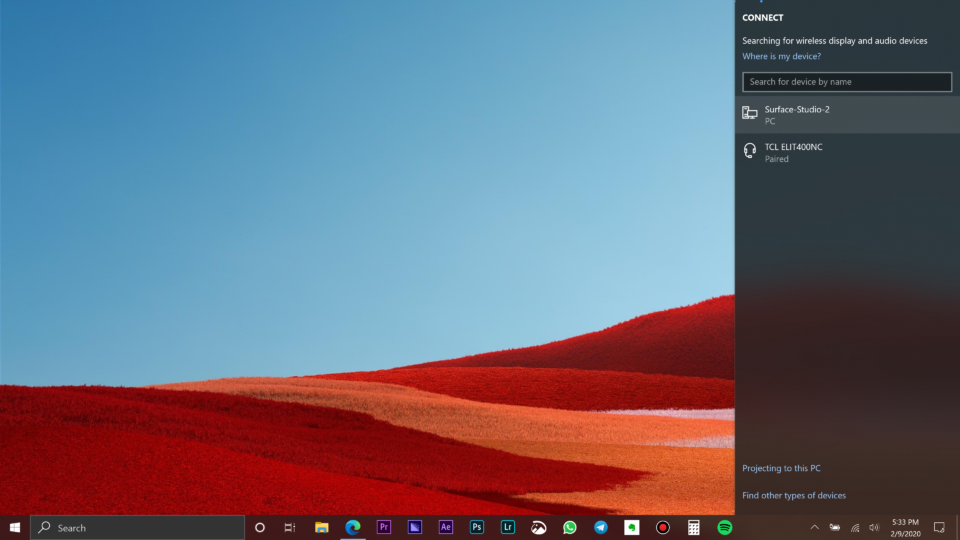 Cara Menggunakan Surface Studio Anda sebagai Monitor 7