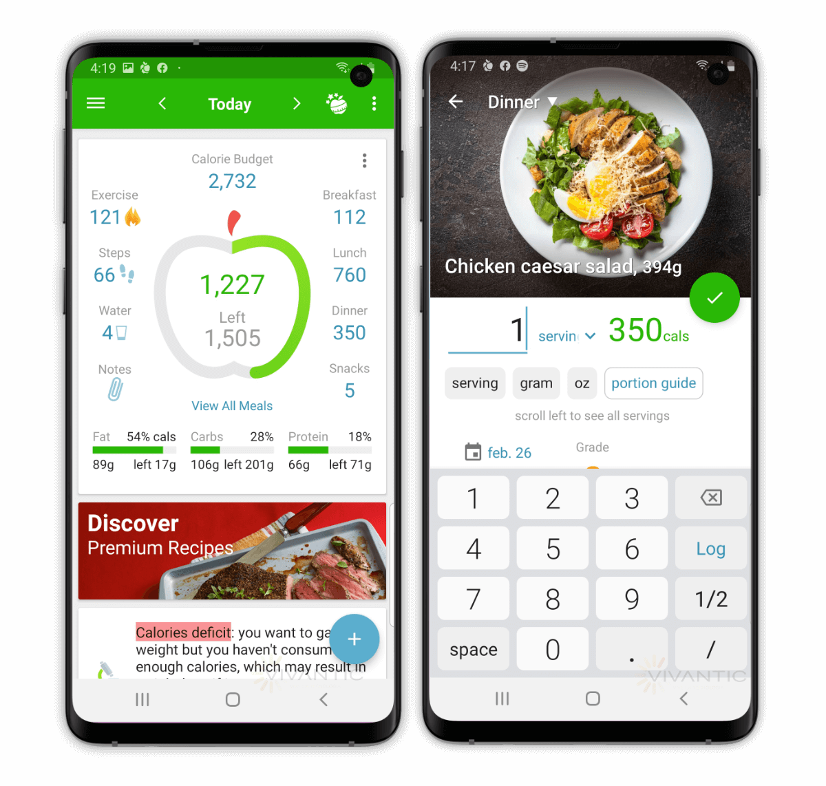 5 Лучшее приложение счетчик калорий на Android и iPhone 1