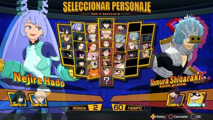 Bandai Namco introducerar en skurktrailer för My Hero One ED Justice 2