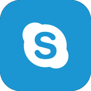 aplikasi manajemen bisnis skype logo