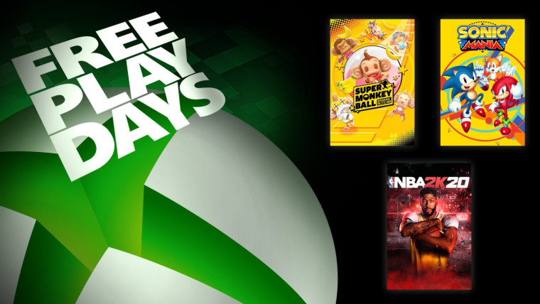 Anggota Xbox Live Gold dapat memainkan NBA 2K20, Sonic Mania, dan lainnya secara gratis akhir pekan ini
