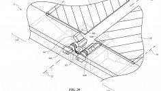 Detta patent är ett fällbart gångjärn som Apple har lanserats.