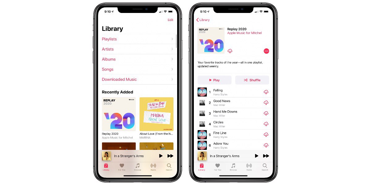 Apple Putar Ulang Musik mempersiapkan untuk mengumpulkan hit 2020 kami