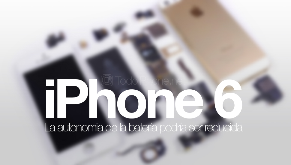 Baterai iPhone 6 akan mengurangi otonomi 2