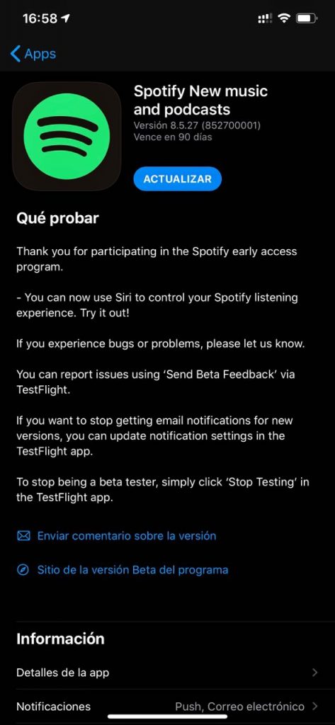 Beta Spotify untuk iOS terbaru sudah memungkinkan interaksi dengan Siri 2
