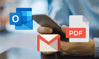 كيفية طباعة رسائل البريد الإلكتروني إلى PDF في Outlook و Gmail لنظام iOS 52