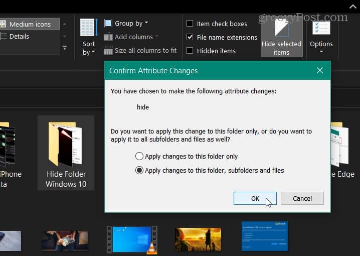 Cara Menyembunyikan File dan Folder di Windows 10 1