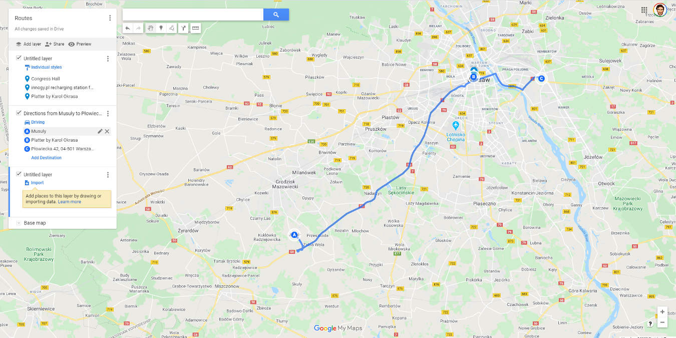 Cara Menyimpan Rute di Google Maps