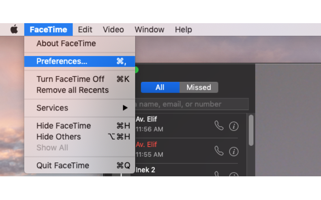 Cara berhenti menerima panggilan telepon di Mac 2