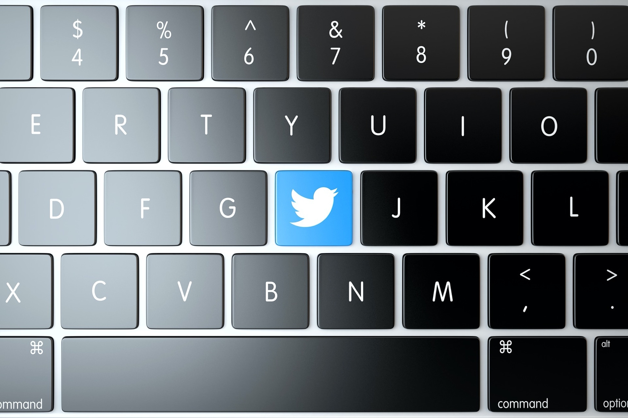 Twitter keyboard tweet