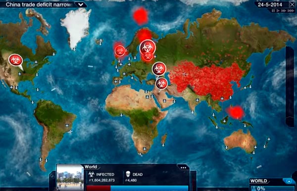 Coronavirus membuat game Plague Inc yang paling populer di Internet Apple Toko China