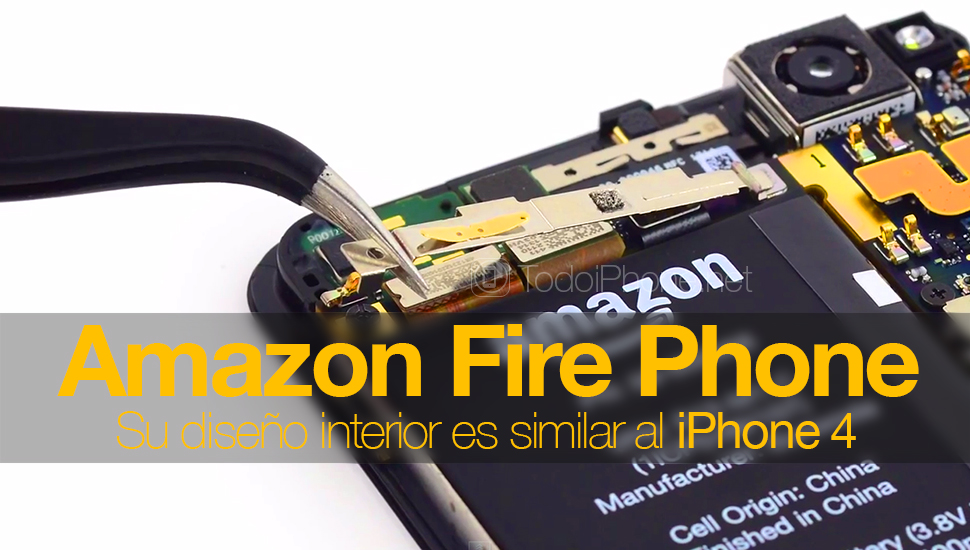 Desain internal Amazon Fire Phone terinspirasi oleh iPhone 4 2