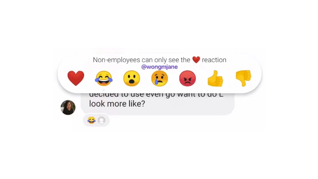 Instagram DM reactions