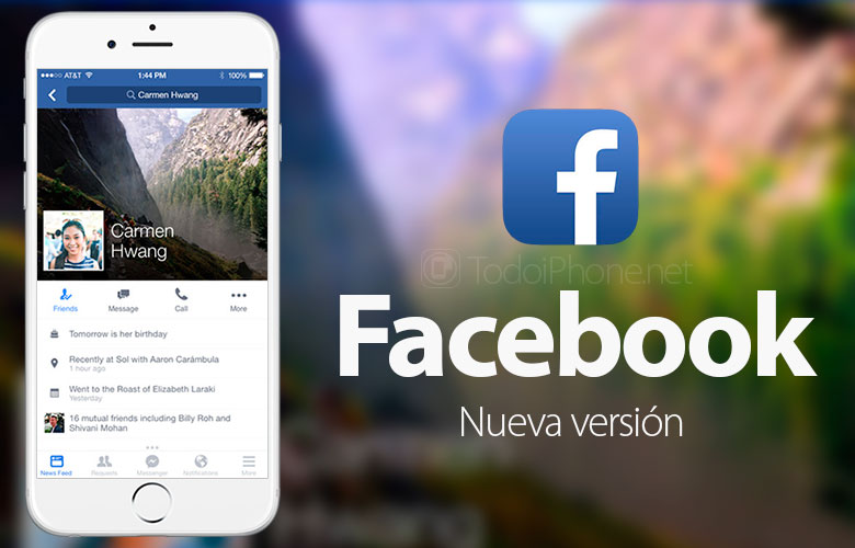 Facebook untuk iPhone mesin pencari diperbarui dan ditingkatkan 2