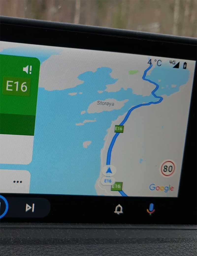 Otomatik Android ve Google Haritalar