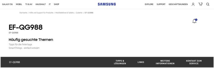 Halaman arahan Samsung mengkonfirmasi dengan terburu-buru Galaxy Skema penamaan S20