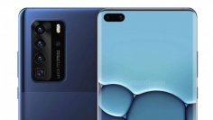 Huawei P40 Pro berwarna biru