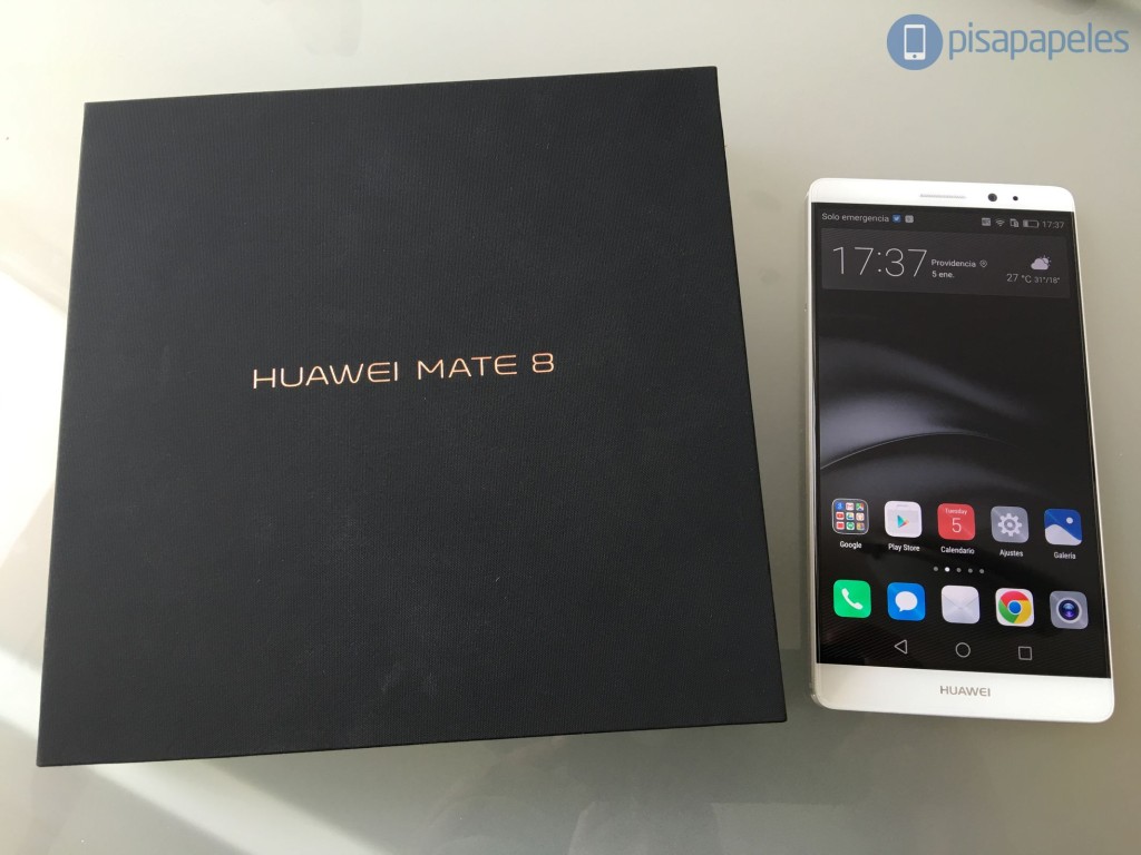 Первые впечатления от Huawei Mate 8 # CES2016 новый 1