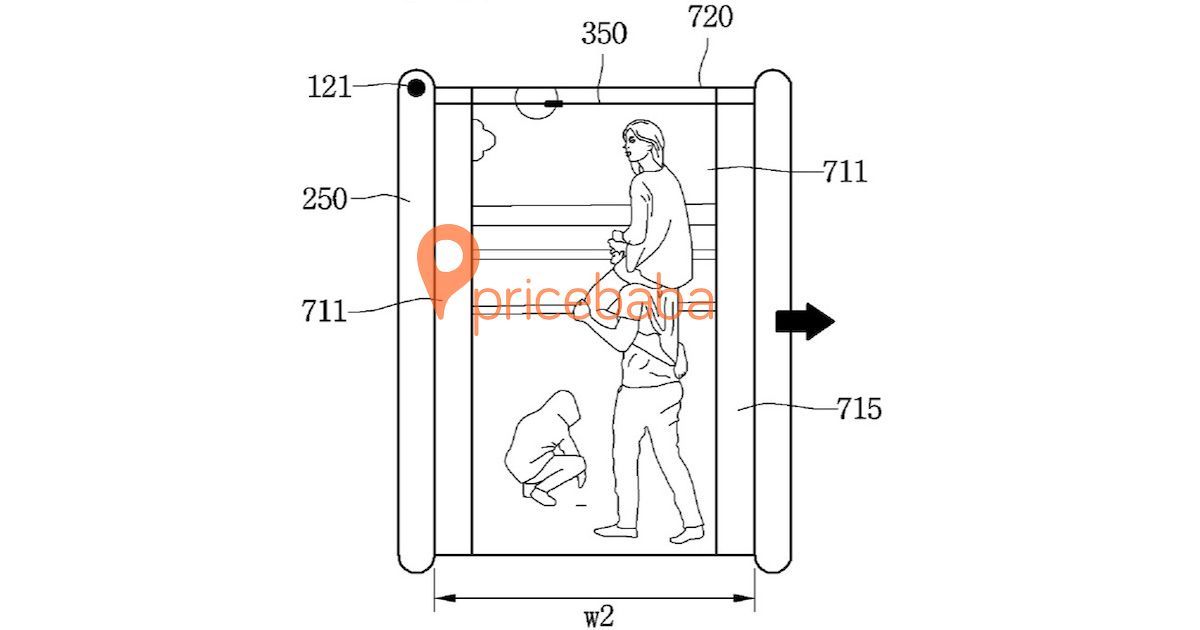 LG patents smartphone with display that rolls up like a scroll