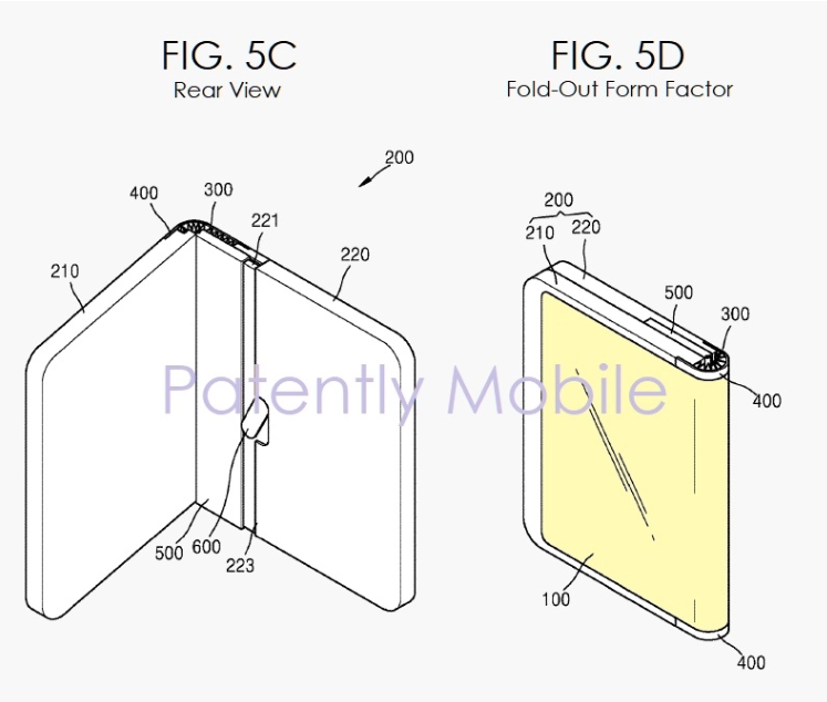 Petunjuk Samsung Patent di Galaxy Fold 2 dengan Mekanisme Lipat yang Ditingkatkan