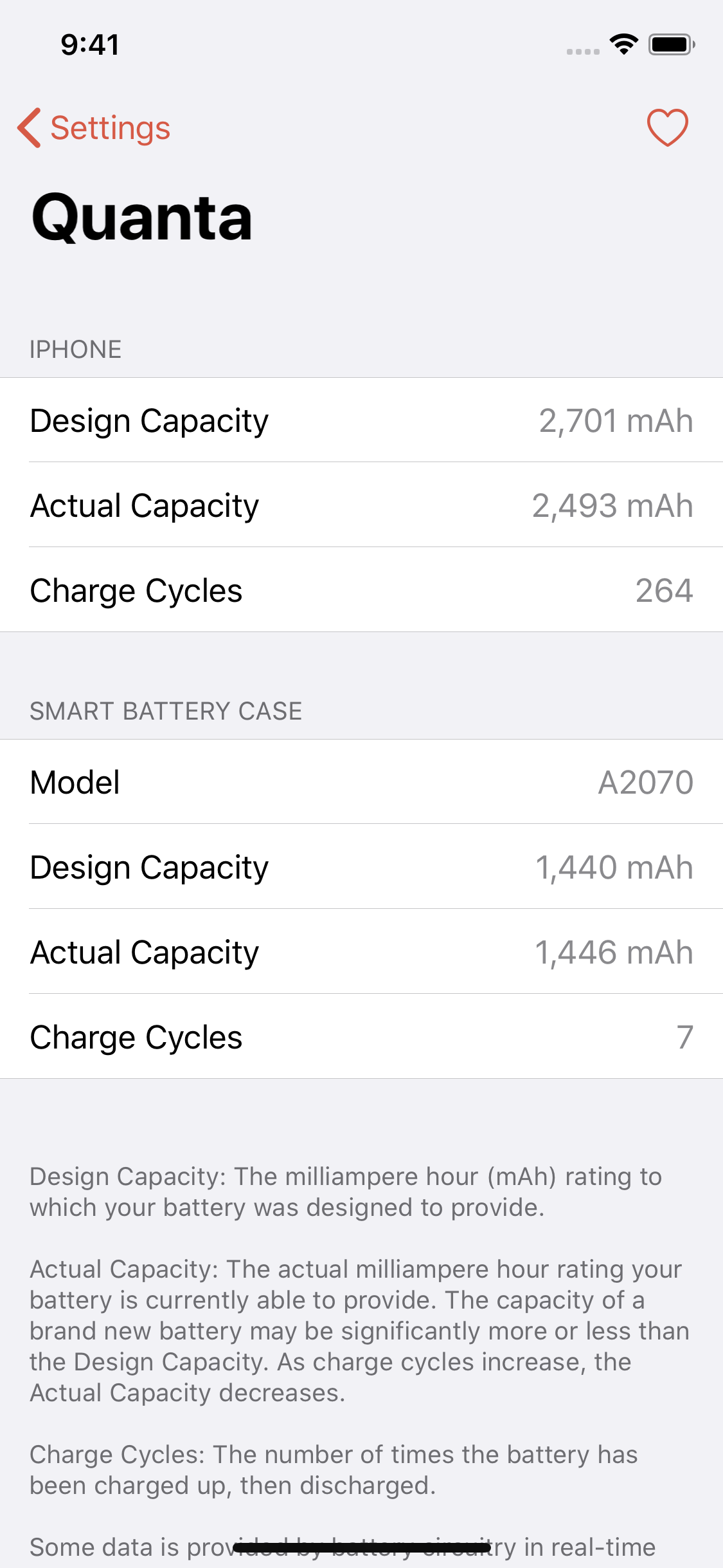 Quanta membuat Apple Smart Battery Case, membaca level baterai lebih pintar 3