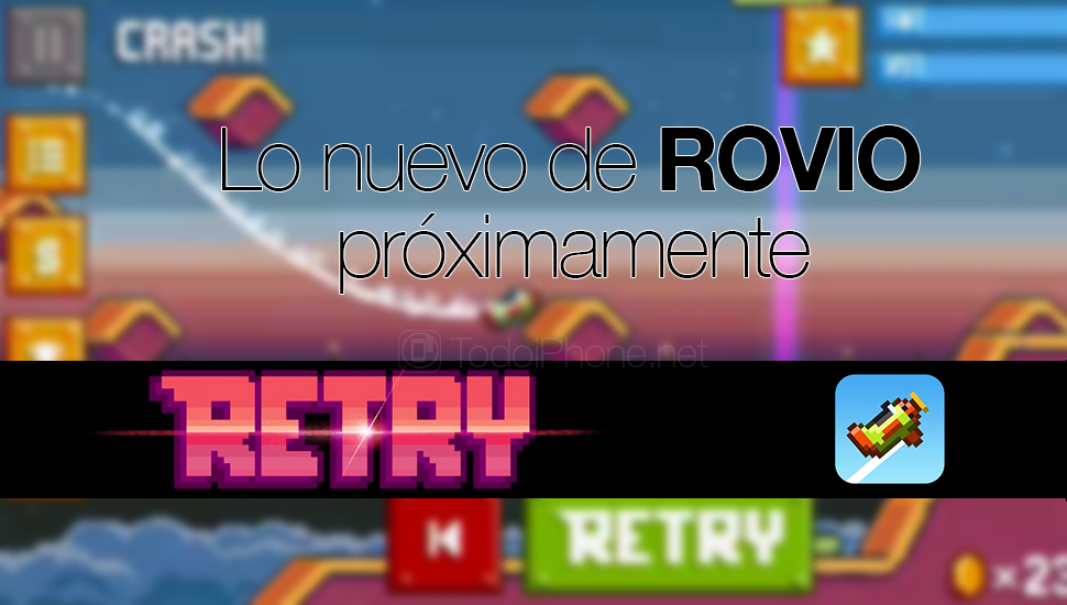 RETRY, game gaya Flappy Bird baru Rovio 2