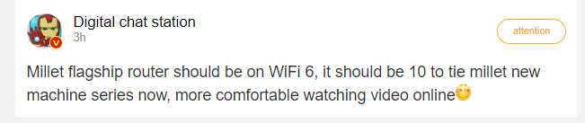 Xiaomi dapat meminjamkan Router baru dengan WiFi 6. Xiaomi Addicted News
