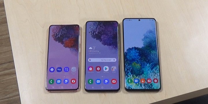Gambar - Samsung Galaxy S20, S20 + dan S20 Ultra: tayangan pertama