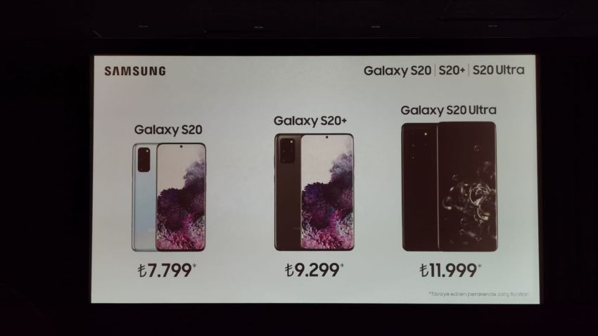 Samsung Galaxy ја нуди сериите на Турција S20